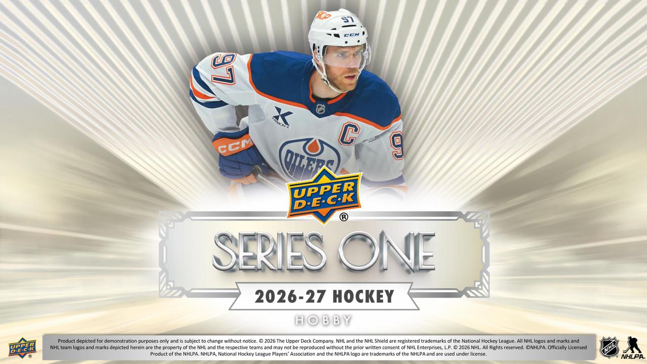 2026/27 Upper Deck Series 1 Hockey Hobby 12 Box Case